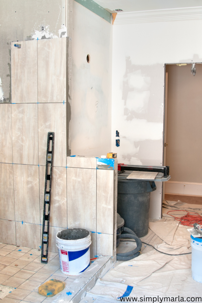 small bathroom renovation before and after