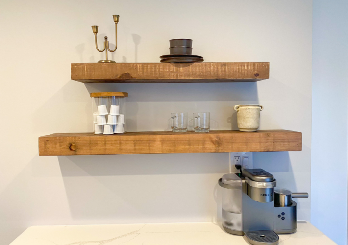 kitchen shelf decor ideas