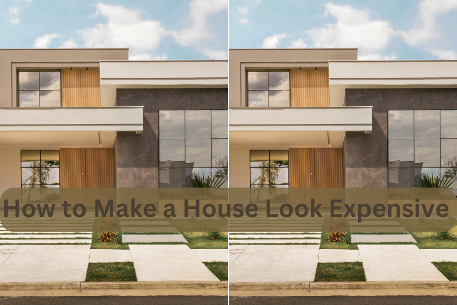 how to make a house look expensive 