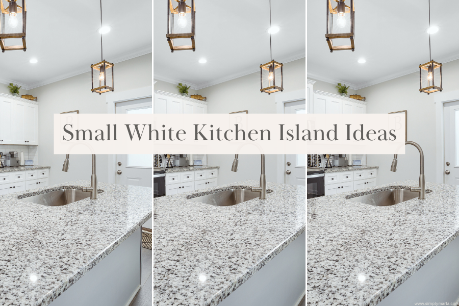 small white kitchen island ideas