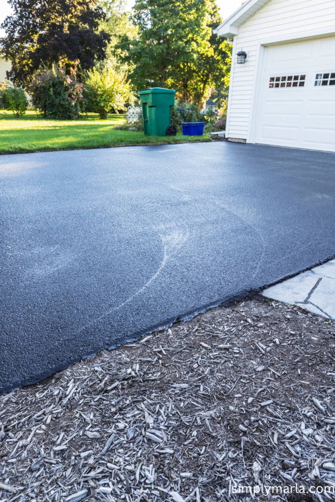 tar driveway ideas