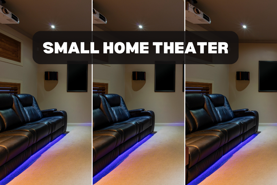 SMALL HOME THEATER SIZE