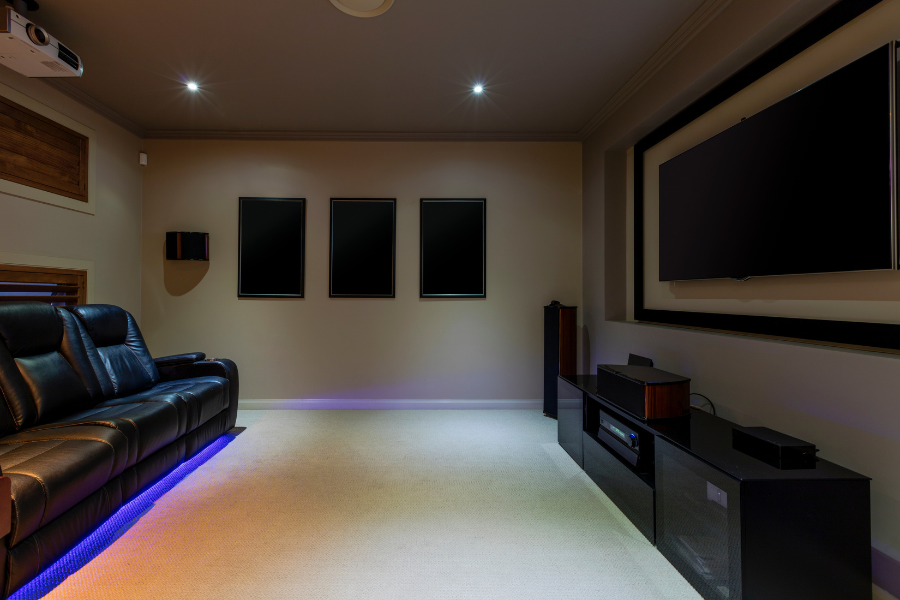 SMALL HOME THEATER DESIGN