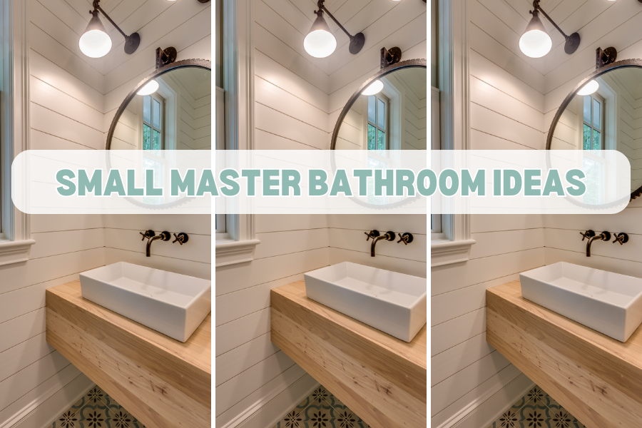 SMALL MASTER BATHROOM IDEAS