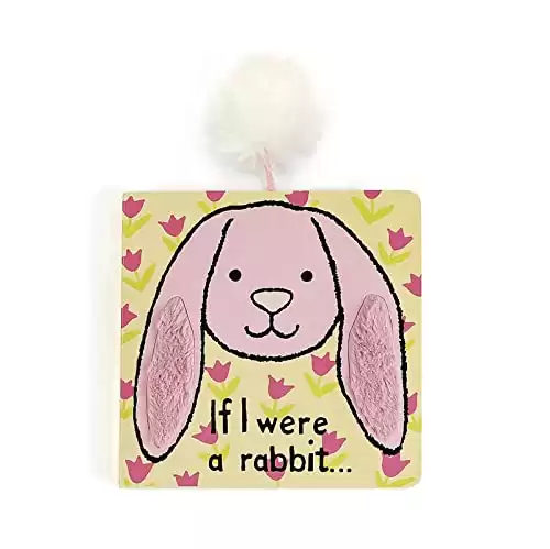 Jellycat Baby Touch and Feel Board Books, If I were a Rabbit