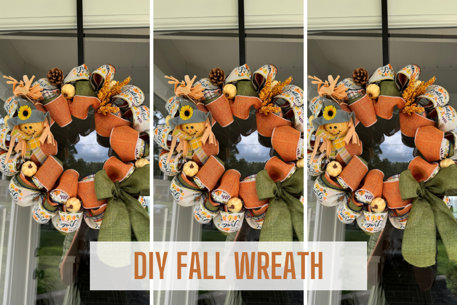 DIY FALL WREATH DOLLAR TREE