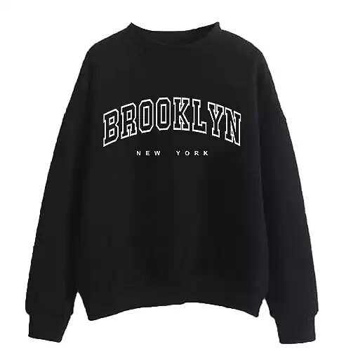 Brooklyn College Crewneck Sweatshirts Aesthetic Trendy Hoodie Gift Pullovers Tops