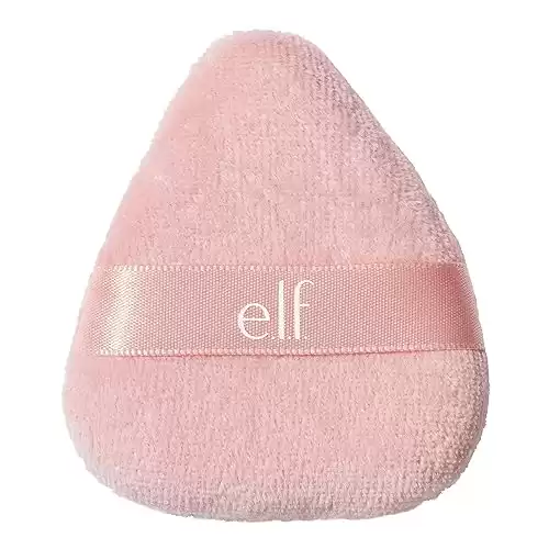 e.l.f. Halo Glow Powder Puff, Soft, Reusable Powder Puff For Applying Loose Or Pressed Powders, Easily Conforms To The Face, Vegan & Cruelty-free