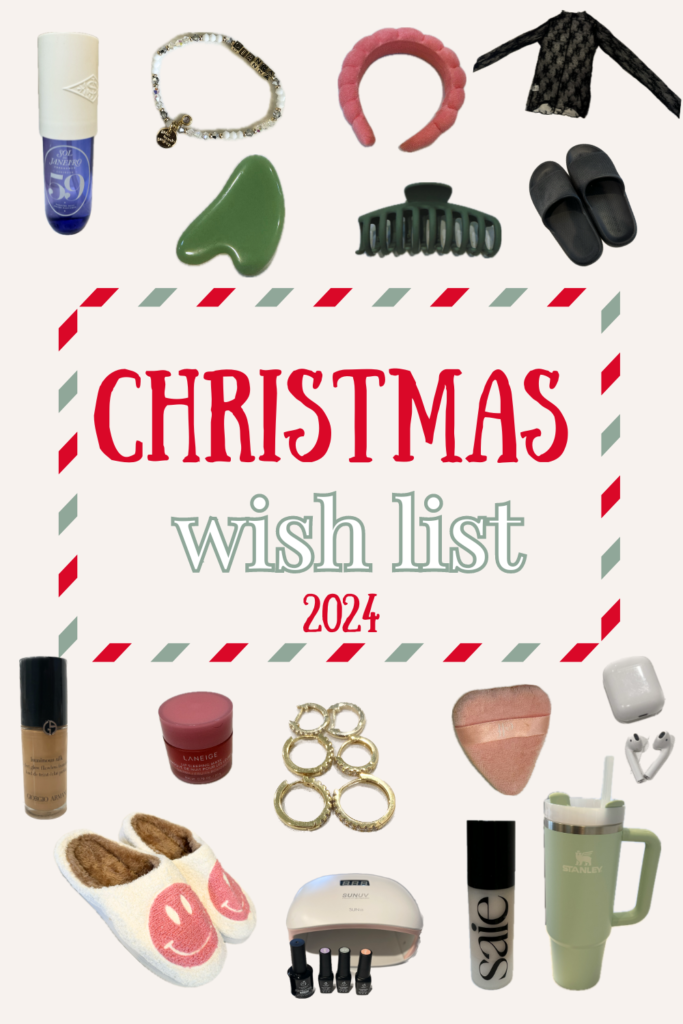 CHRISTMAS WISHLIST 2024