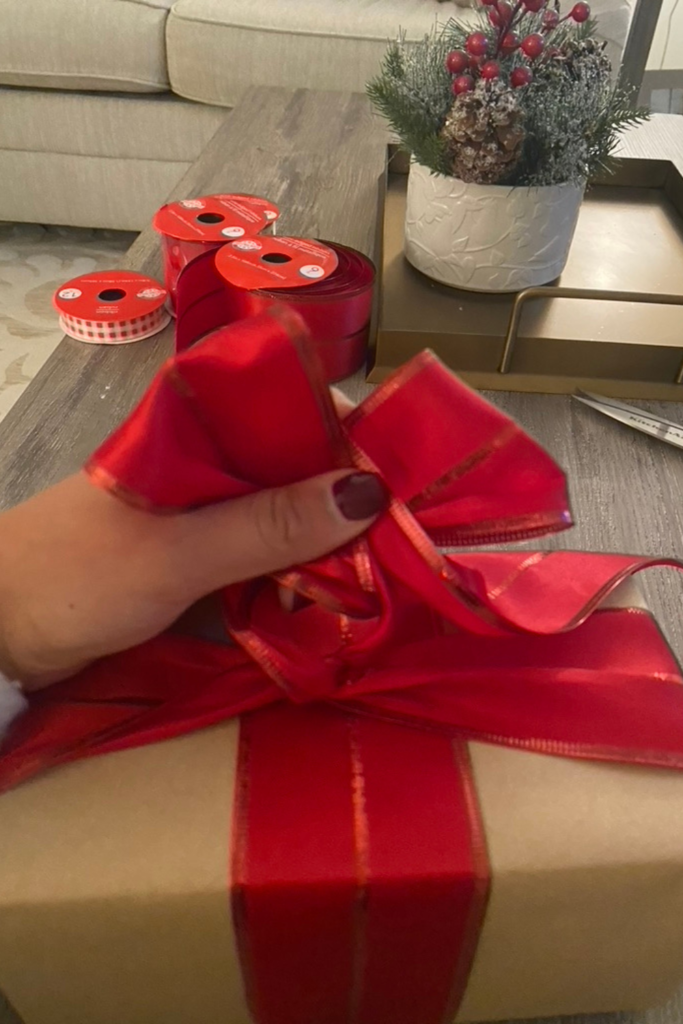 how to tie ribbon bow