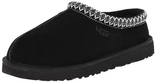 UGG Men's Tasman Slipper, Black, 10