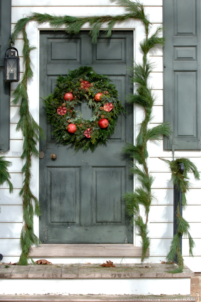 christmas door decorations name