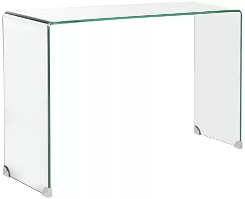 Safavieh Home Collection Ambler Clear Console Table 13.8 in x 43.3 in x 29.5 in