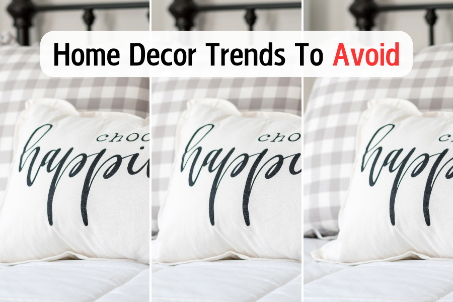 home decor trends to avoid in 2025