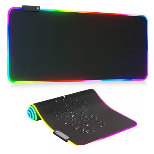 RGB Mousepad Led Mouse Pad, Large Mouse Pad,Led and Big Mouse mat