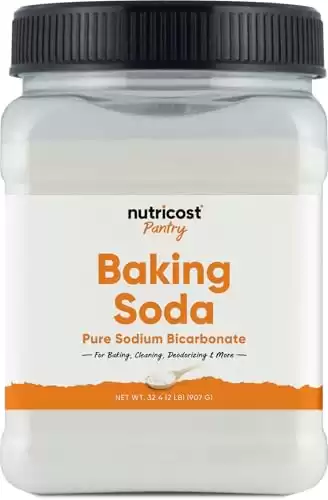 Nutricost Baking Soda (2 LBS) - For Baking, Cleaning, Deodorizing, and More (Pantry)